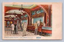 Foucar's Cafe ~ Early Gruss Aus-Style CINCINNATI Ohio Antique Restaurant 1900s picture