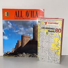 Vintage 1979 All Avila Spain & It's Province Vacation Travel Guide & Map Book picture
