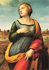 Postcard Raphael Raffaello Italian Museum Art Card Saint Catherine of Alexandria picture