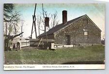 East Jaffrey New Hampshire Old Baker House Streetview DB Cancel WOB Postcard picture