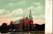 1910. SHARON, PA. FIRST BAPTIST CHURCH. POSTCARD. picture