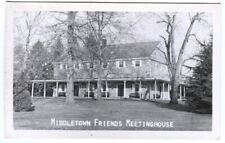 RPPC Postcard Middletown Friends Meetinghouse PA  picture