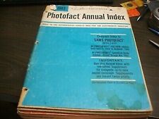 SAMS PHOTOFACT Annual Index - 1967 picture