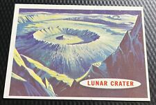 1958 Topps Target Moon Hi-Grade Card #40 - Lunar Crater - No Creases - Nice picture