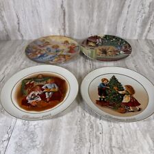 Collector Christmas Plates -Lot 4- Murray Kar Benji-Avon 1982 1983- Reco Angels picture