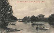 1909 Kennebunkport,ME Gold Club House and River York County Maine H.W. Rankin picture