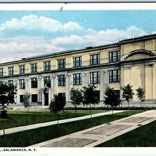 c1910s Salamanca, NY High School Litho Photo Postcard HH Hamm Erie A33 picture