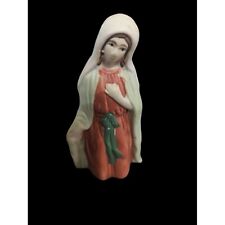 Vintage Nativity Mary figurine Christmas Holiday 4.5 inch picture