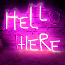 Hello There Neon Sign for Wall Decor, Dimmable Hell Here Catwoman Neon Signs picture