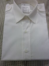ROYAL NAVY MANS WHITE LONG SLEEVE SHIRT VARIOUS SIZES GENUINE RN ISSUE picture