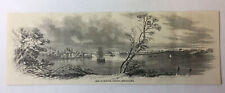 1862 magazine engraving~CITY OF NORFOLK, VIRGINIA picture
