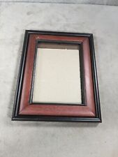 Vintage Wooden Black Border With Wood Grain Middle Picture Frame 7.5