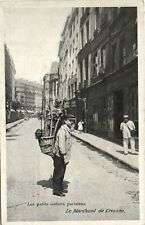 PARIS STREET LIFE TYPES incl. PARIS VECU 21 Vintage Postcards Pre-1920 (L4300) picture