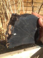 Black Petrified Wood Ash Forest  Wood Specimen Slabbed Display Or Collect  picture