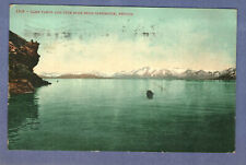 Postcard Lake Tahoe Cave Rock Glenbrook Nevada NV Posted 1908 picture