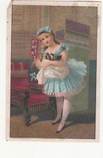 Burdock Blood Bitters CALL HER MAY S I Irvine Newville PA Vict Card c1880s picture