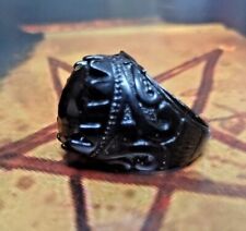 MOST POWER QUEEN SUCCUBUS Black Stone RING Aghori Wish Granted picture
