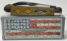 2014 Case XX Trapper 6354W SS SMKW Exclusive Rattle Snake Antique NEW picture