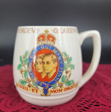 J & G Meakin England Mug May 1937 Coronation of King George VI & Queen Elizabeth picture