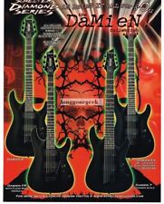 2005 SCHECTER Diamond Series Electric Guitars DAMIEN COLLECTION Vintage Ad  picture