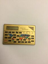 I Rare Seiko World Time Weather data Ref QNS912G Cal . YJ3IA card size picture