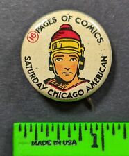 Vintage Buck Rogers Pages of Comics Cartoon Pinback Pin #16 picture