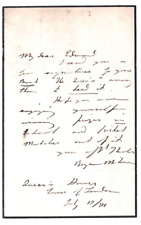 Lieutenant-General Bryan Milman Signed Letter 1894 / Autographed Fusiliers picture