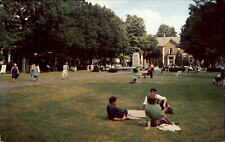 Bestor Plaza Chautauqua New York NY park ~ 1960s picture