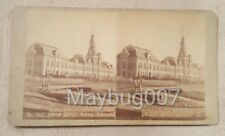 Rare Antique Chas. Weitfle Stereoview Card Union Depot Denver Colorado Railroad picture