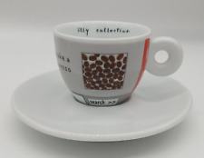 illy Art Collection 2002 No Water No Coffee Espresso Cup/Saucer, 05619 picture