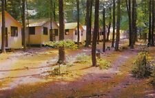 Postcard Cabin Row Senior Camp Nawakwa Arendtsville PA  picture