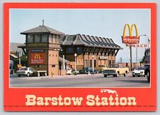 Postcard McDonalds In Barstow Station Barstow, California picture