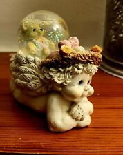 Vintage Dreamsicles Cherub Angel Water Globe with Sparkles picture