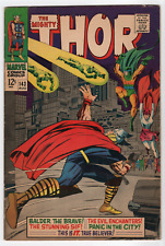 Mighty Thor 143 Marvel Comics 1967 Jack Kirby SILVER AGE 1st Enchanters Three picture