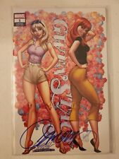 Gwen Stacy #1B J. Scott Campbell Auto Signed Exclusive COA picture