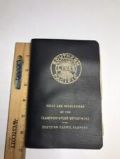 1969 Southern Pacific Lines Rules And Regulations Book picture