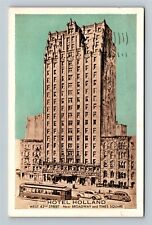 New York City, New York Hotel Holland Advertising c1939 Vintage Postcard picture
