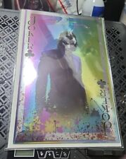 THE JOKER WHY SO SERIOUS? #1 SIGNED CLAYTON CRAIN FOIL MEGACON COA. INFINITY SIG picture