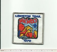 BQ SCOUT BSA 1979 LEWISTON TRAIL COUNCIL SEE'N'DO MERGED NEW YORK PATCH BADGE  picture