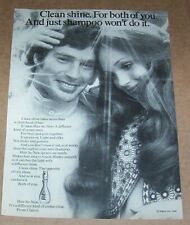 1969 print ad - Clairol Hair So New cute girl guy Vintage Advertising clipping picture