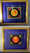 Custom Framed Vintage GIANNI VERSACE Designer Boutique Shopping Gift Bags - RARE picture