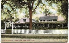 New Haven Connecticut CT Hills Homestead Savin Rock 1908 Vintage Postcard picture