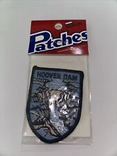 Vintage Hoover Dam Nevada Travel Patch Emblem Embroidered Patch  NEW picture