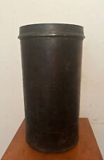 Vintage VELVET FREEZE INC Metal Steel Dairy Ice Cream Canister Container, 18