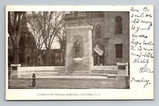 Concord NH-New Hampshire, Commodore Perkins Memorial, Vintage c1905 Postcard picture