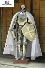 Black Knight Suit of Armour Steel Full Size Body Armor Antiqued Finish full body picture