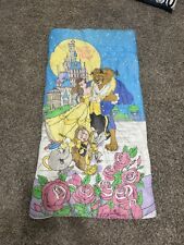 Vintage 1990s Disney Beauty and the Beast Kids Children’s Sleeping Bag 56