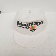 Vintage Advantage Seed Safener White Snapback Hat, Farming picture