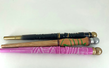 Lot Of 3 Magiquest Wands For Great Wolf Lodge Pink Black & Brown picture