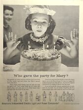 America's Independent Electric Light & Power Companies Vintage Print Ad 1958 picture